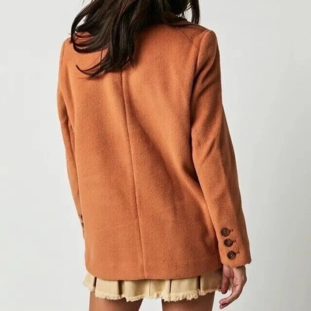 NWOT Free People Mari Solid Blazer
